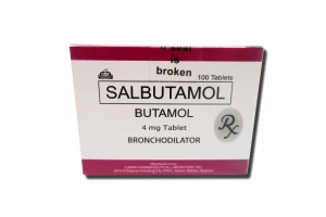 SALBUTAMOL TABS 4MG 100'S
