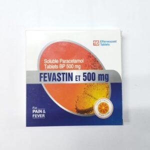 FEVASTIN ET 500MG EFF TABS 16'S