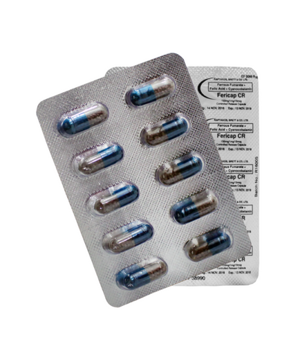 FERICAP CR CAPS 10’S – Transwide Pharmaceuticals