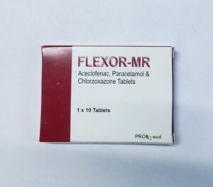 FLEXOR MR TABS 10'S