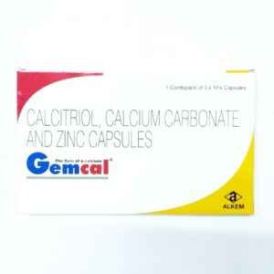 GEMCAL SOFTGEL CAPS 30'S