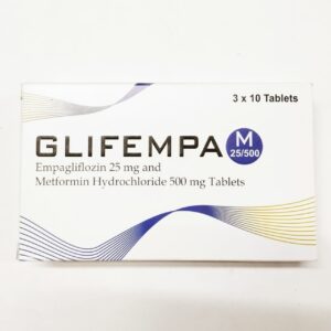 GLIFEMPA-M 25/500MG TABS 30'S
