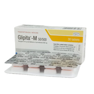 GLIPITA  M 50/500 TABS 30'S