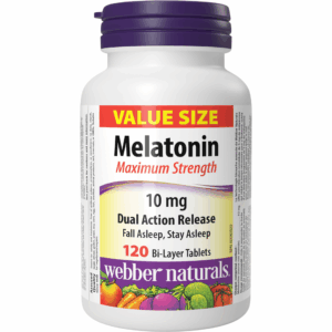 MELATONIN 10 MG BILAYER TAB 90’S
