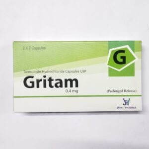 TAMSULOSIN 0.4MG (GRITAM) CAPS 14’S