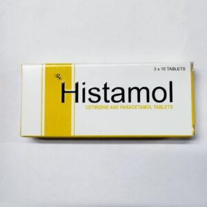 HISTAMOL (CETRIZINE+PARACETAMOL) 330MG TABS 30'S