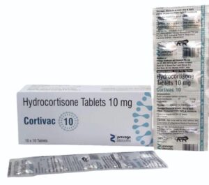 HYDROCORTISONE TABS 10MG 30'S  (METRO)