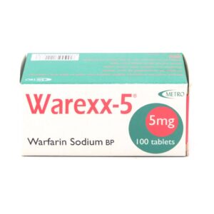 WARFARIN 5MG (WAREXX)100'S