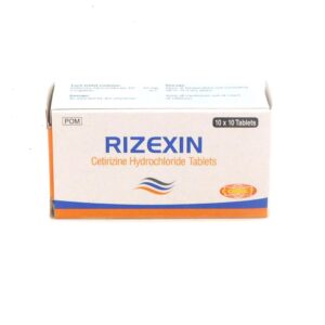 CETRIZINE  (RIZEXIN)10MG  TABS 100'S