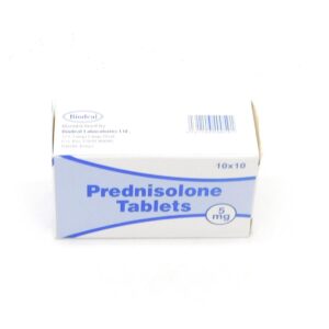 PREDNISOLONE (BIODEAL) 5MG TABS 100'S