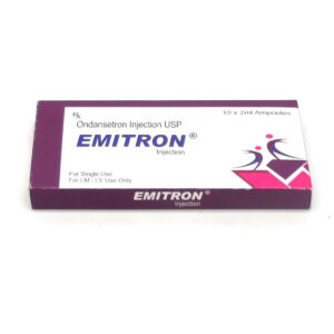 EMITRON (ONDANSETRON) 4MG/2ML INJ 1'S