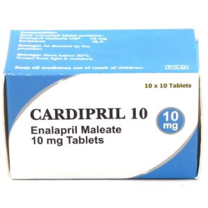 ENALAPRIL (CARDIPRIL) 10MG 100'S