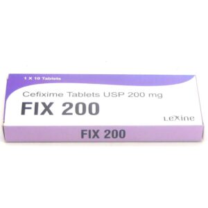CEFIXIME  (FIX) TABS 200MG 10'S