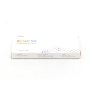 CLARITHROMYCIN  (REMAC) 500MG TABS 10'S