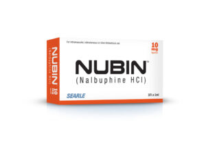NUBIN (NALBUPHINE) 10MG INJ 10'S