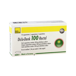 DICLO DENK 100MG RECTAL SUPP