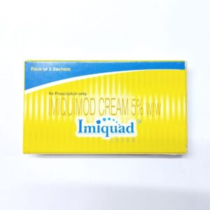 IMIQUAD CREAM 0.25GM PH 3'S