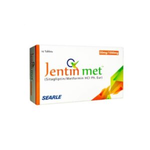 JENTIN MET  50/1000  TABS 14'S