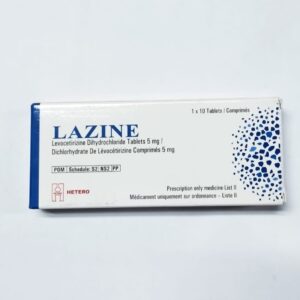 LEVOCETRIZINE (LAZINE) 5MG TABS 10'S