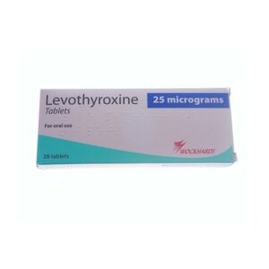 LEVOTHYROXINE (L-THYROGLAX) 25MCG TABS 28’S