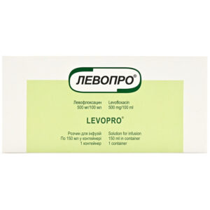 LEVOFLOXACIN  (LEVOPRO) 500MG 10'S