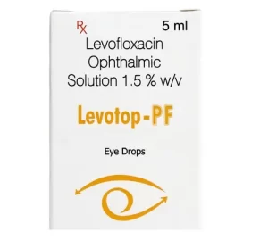 LEVOTOP PF EYE DROPS 5ML