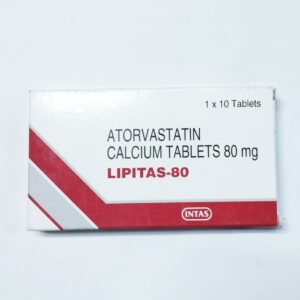 LIPITAS 80MG TABS 10'S