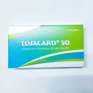 LOSACARD 50MG TABS 30'S