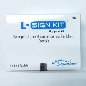 L- SIGN KIT TABS PACK OF 7'S