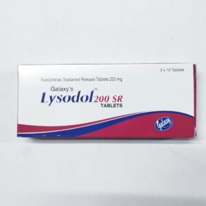 LYSODOL SR 200MG TABS 30'S
