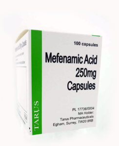 MEFENAMIC  ACID 250MG CAPS 100'S