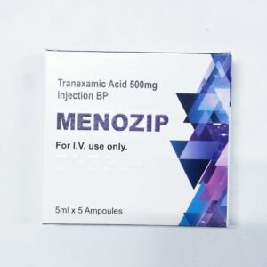 TRANEXAMIC ACID INJ (MENOZIP) 500MG 5'S
