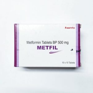 METFIL TABS 500MG 100'S