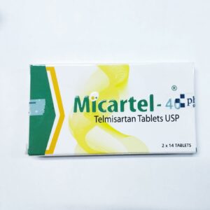 MICARTEL-40 (TELMISARTAN) TABS 28'S