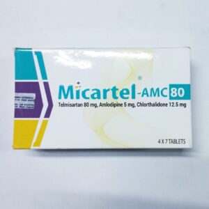 MICARTEL AMC 80 (TELMISARTAN) TABS 28'S