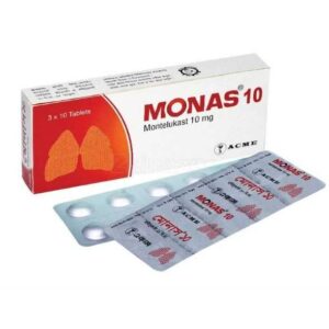 MONTELUKAST (MONAS) 10MG TABS 30'S