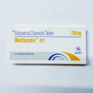 NETAZOX DT TABS 200MG 6'S