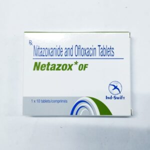 NETAZOX*OF(NETAZOX&OFLOXACIN)TABS500MG+200MG 10'S