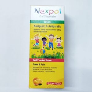 IBUPROFEN  +PARACETAMOL (NEXPOL SUSP) 100ML