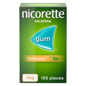 NICORETTE 2MG GUM 105'S (FRUITFUSION)