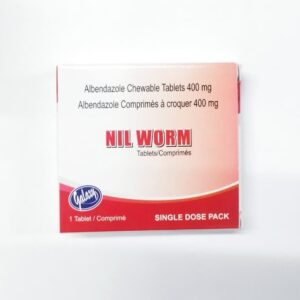 ALBENDAZOLE (NILWORM) 400MG TABS 1'S