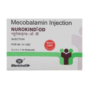 NUROKIND- OD INJ(METHYLCOBALMIN) 1500MCG/ML 4’S