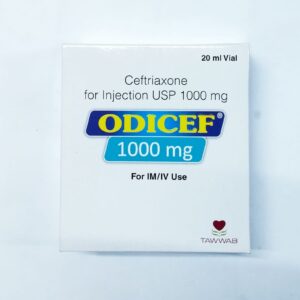 ODICEF INJECTION 1G (COMBO PACK)