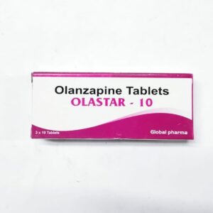 OLANZAPINE (OLASTAR) 10MG TABS 30'S