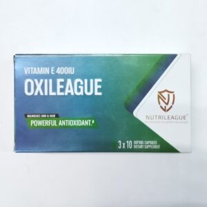 OXILEAGUE (VITAMIN E ) CAPS 400IU 30’S
