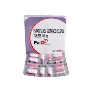 PARACETAMOL (PA12) TABS 1000MG  12'S