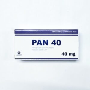 PAN 40MG (PANTOPRAZOLE) TABS 30'S