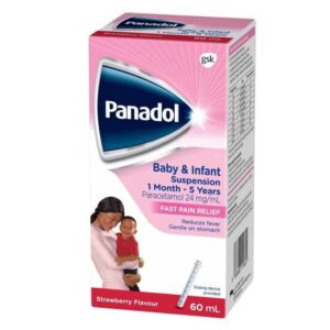 PANADOL BABY & INFANTS SUSP 60ML (B)