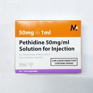PETHIDINE INJ. 50MG/1ML AMPS 10'S(LABOREX)