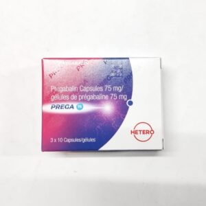 PREGABALIN  75MG CAPS 30'S